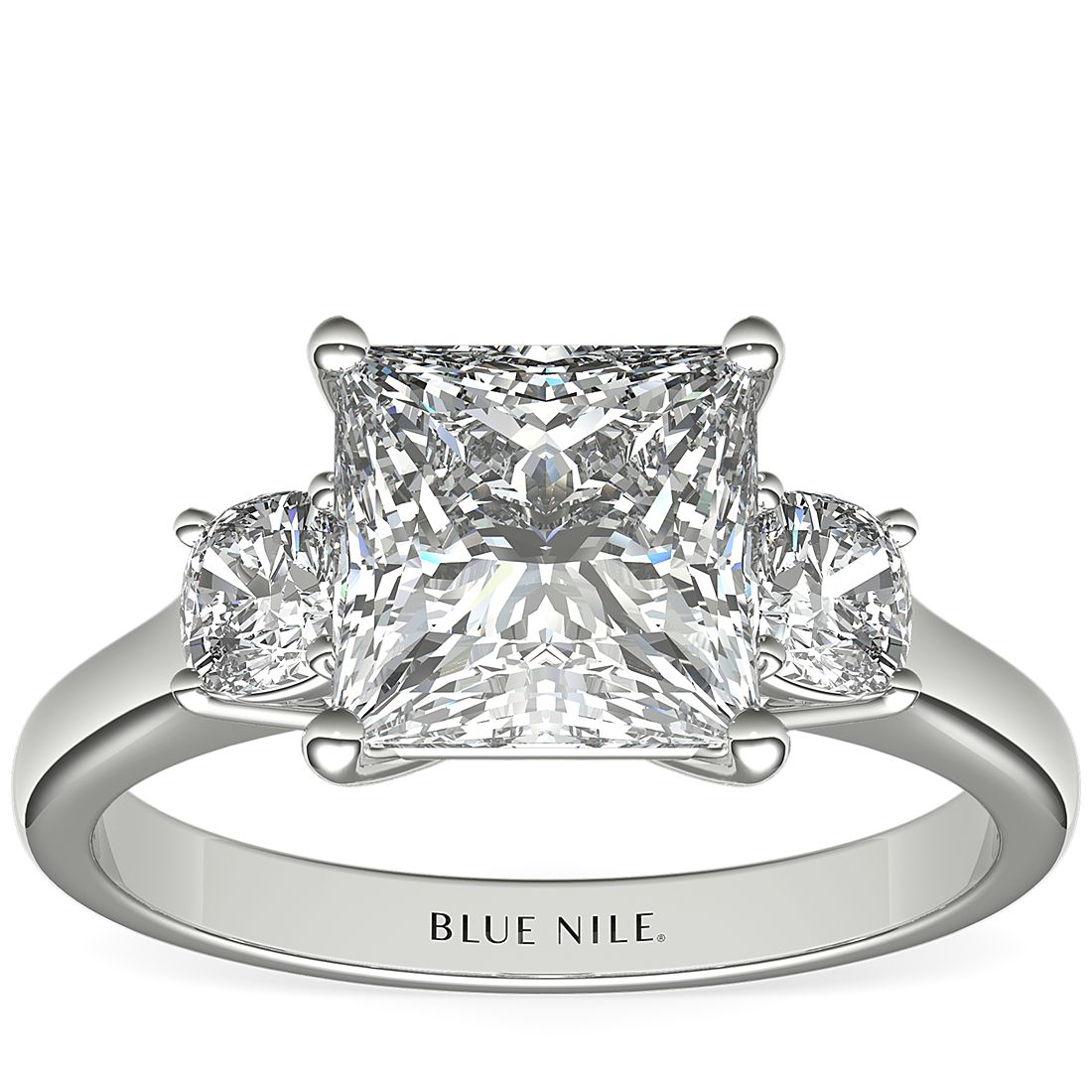Luxury Cushion Cut Women Wedding Ring Vintage Diamond Engagement Ring With Bands 